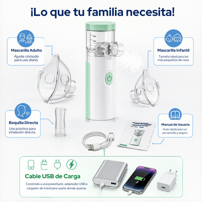 Nebulizador Portátil Silencioso