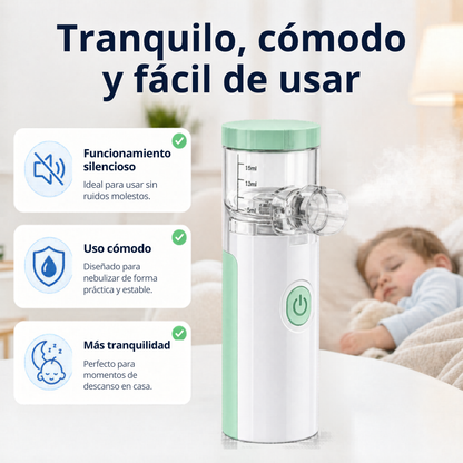 Nebulizador Portátil Silencioso