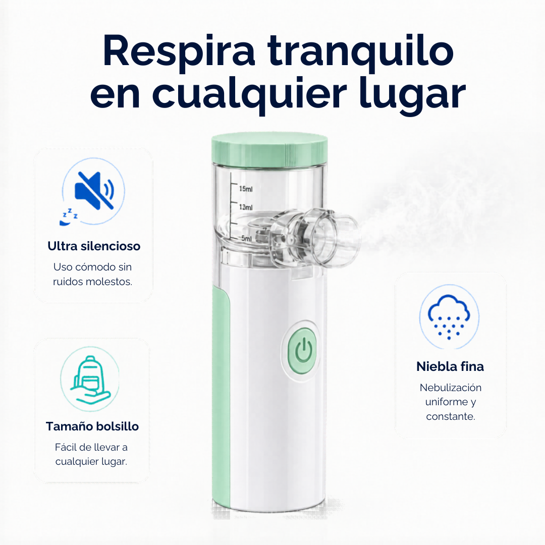 Nebulizador Portátil Silencioso