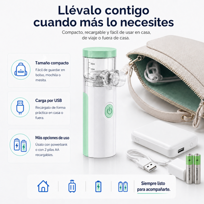 Nebulizador Portátil Silencioso